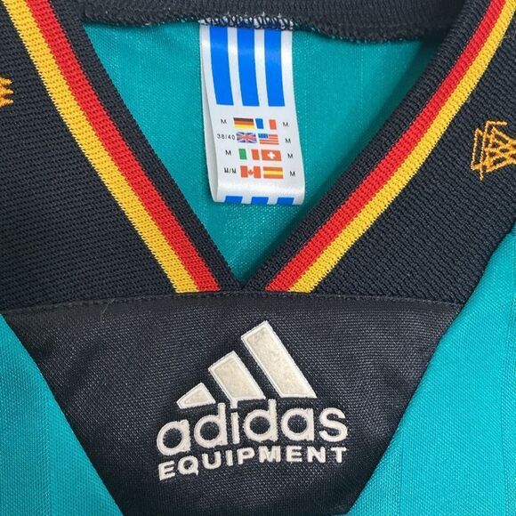 ADIDAS Vintage Football Jersey Size M - Picture 3 of 6